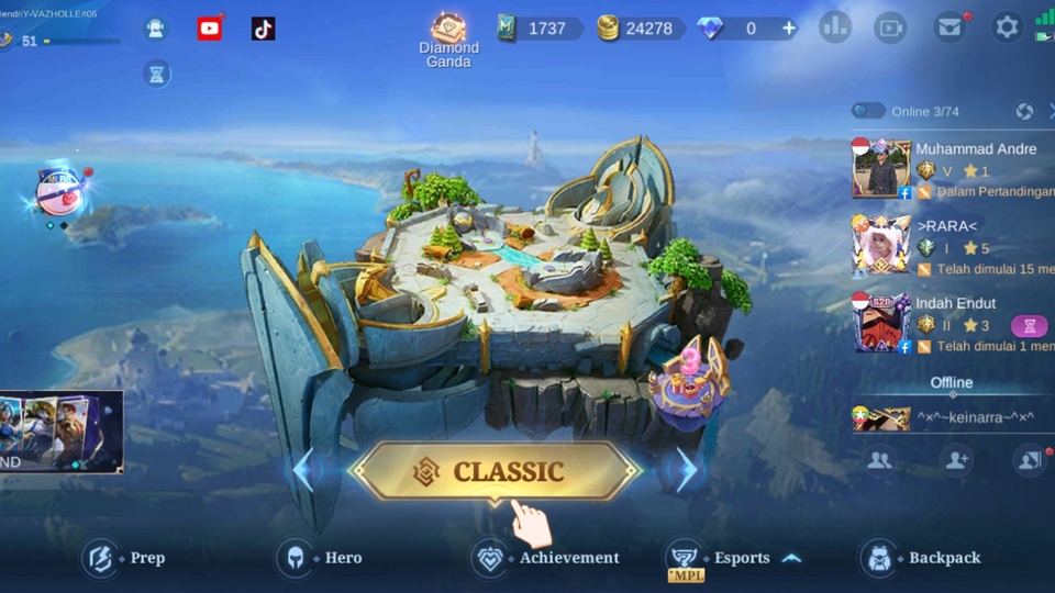 Gaming - Jasa mabar mobile legend - 1