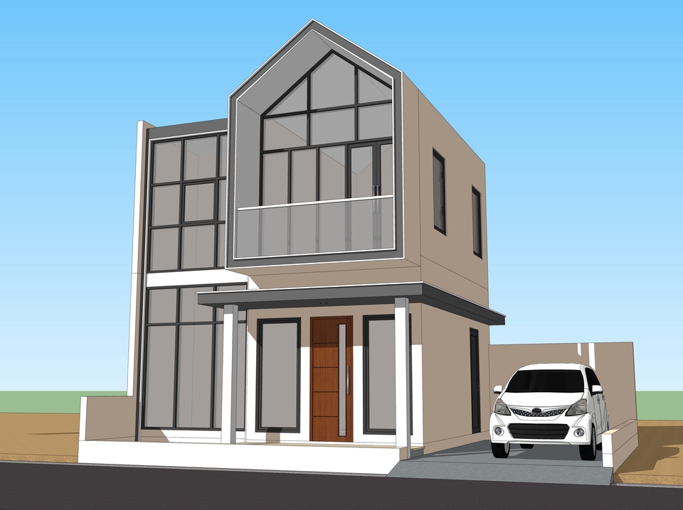 3D & Perspektif - GAMBAR 3D SKETCHUP - 22