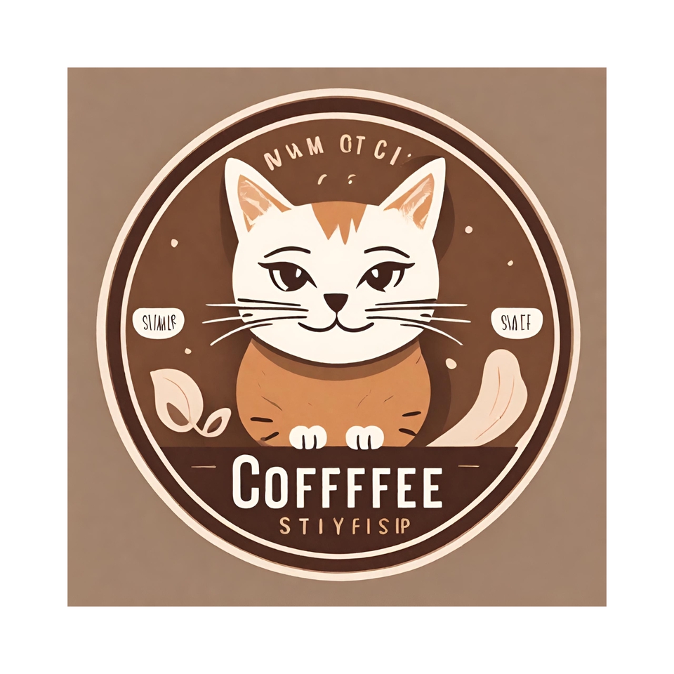 Logo - Logo coffeeShop warm style - 3