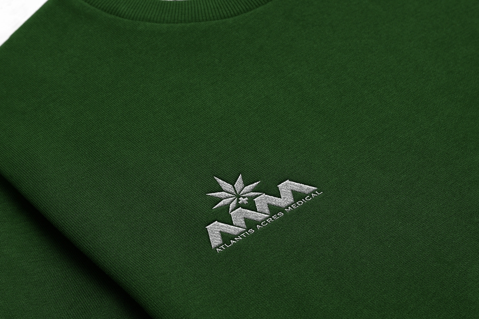 ออกแบบโลโก้ บริษัท Atlantis Acres Medical โลโก้สไตล์เรียบหรู