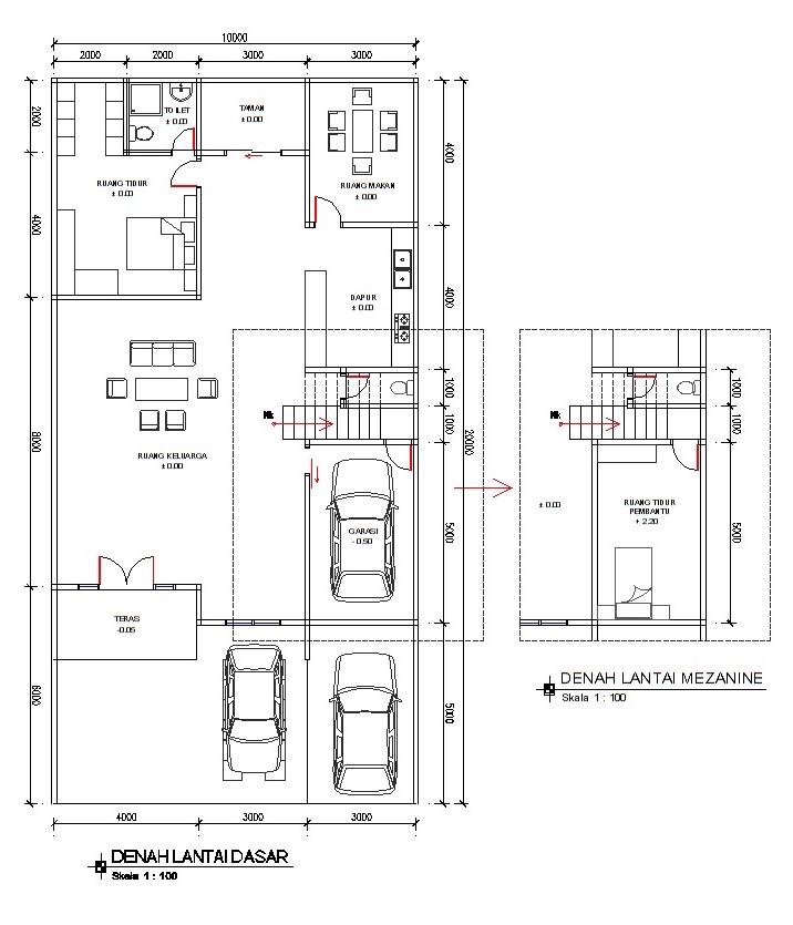 CAD Drawing - Jasa Desain Rumah 2D, 3D dan RAB - 4