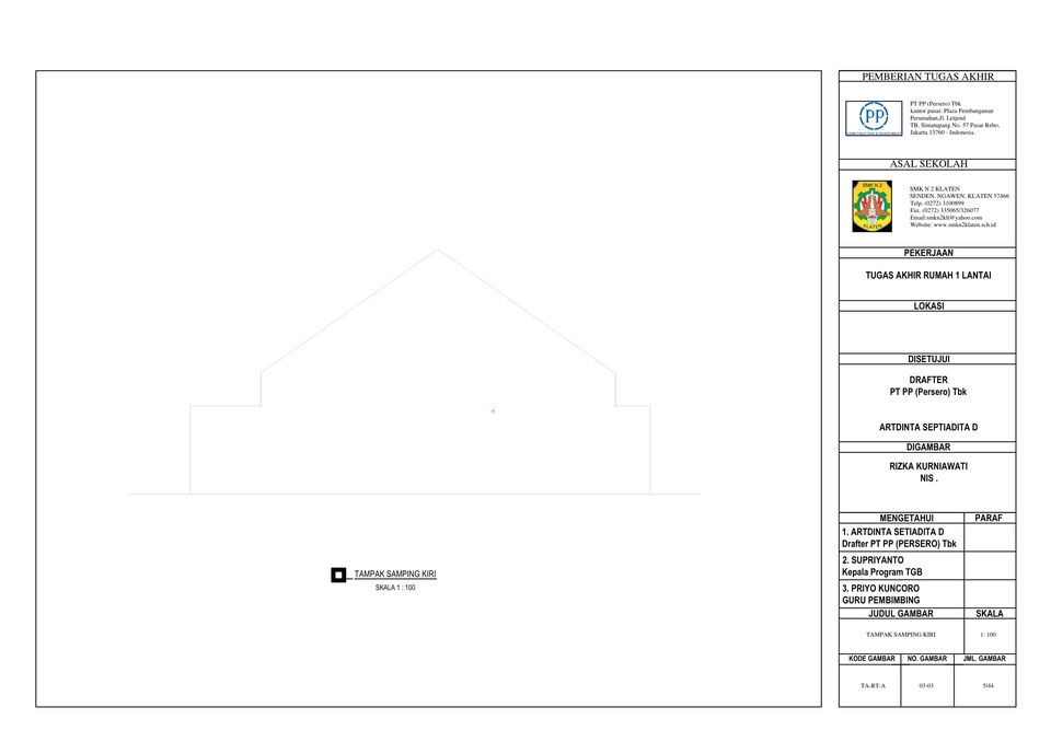 CAD Drawing - GAMBAR 2D DAN 3D SEMUA BANGUNAN - 5