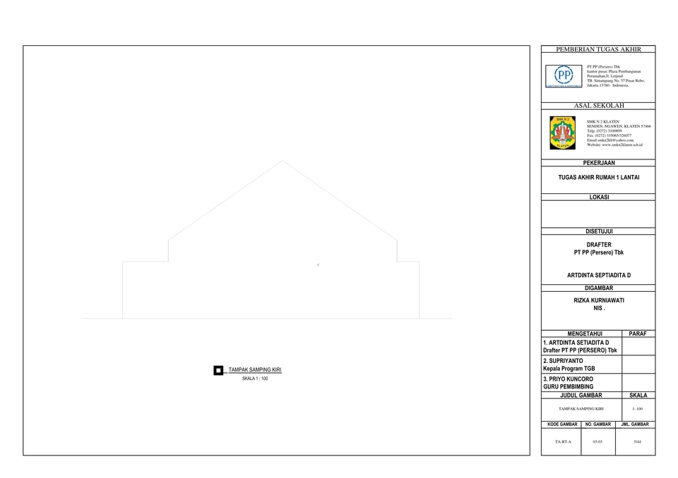 CAD Drawing - GAMBAR 2D DAN 3D SEMUA BANGUNAN - 4