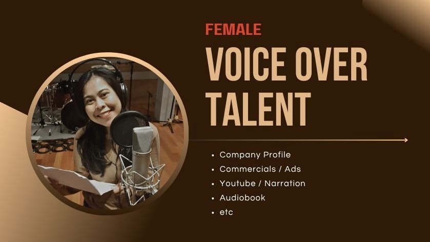 Sulih suara (dubbing, looping) - Voice Over Wanita Profesional – Suara Ekspresif untuk Iklan, Narasi, dan Konten Digital - 1