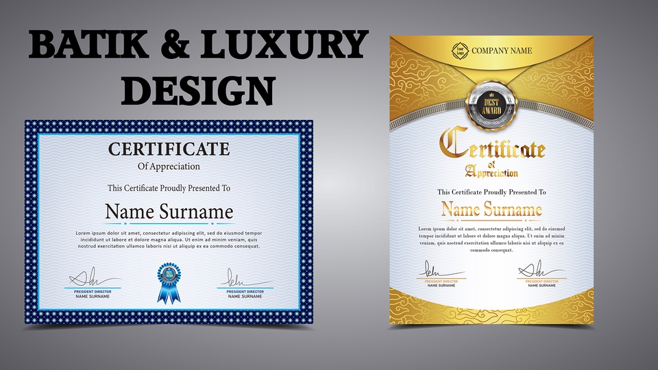 Digital Printing - Desain Sertifikat - 4