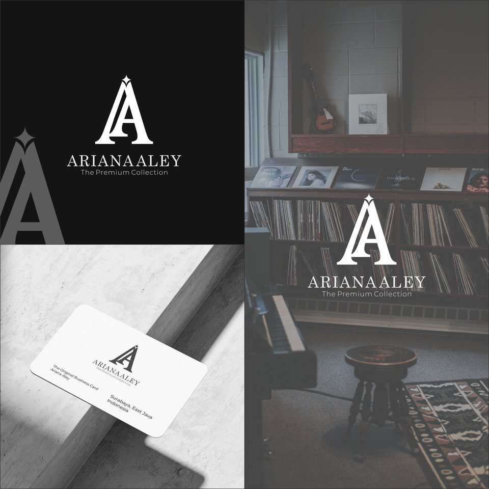 Logo - Full Modern Minimalis Logo Lettering Desain Untuk Usahamu - 5