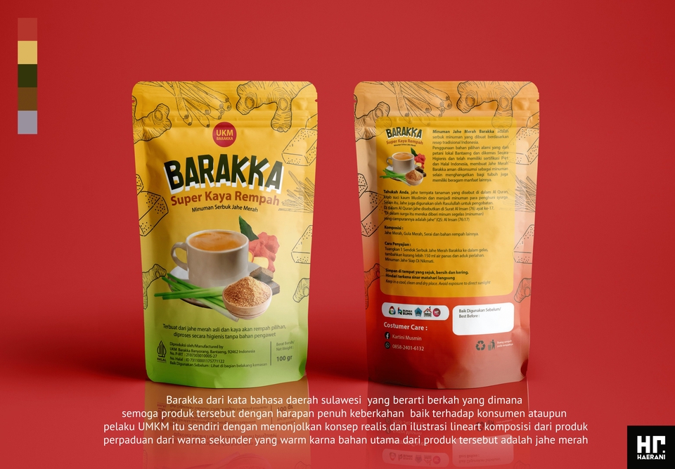 Label & Kemasan - Desain Premium label, packaging full print kemasan ilustrasi, kopi dan produk UMKM lainnya - 13