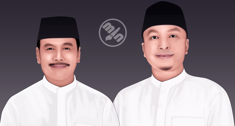 Gambar Potret - Edit foto menjadi vector - 3