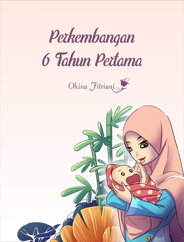 Jasa Ilustrasi Kartun Anak untuk Buku Perkembangan Anak 6 Tahun Pertama