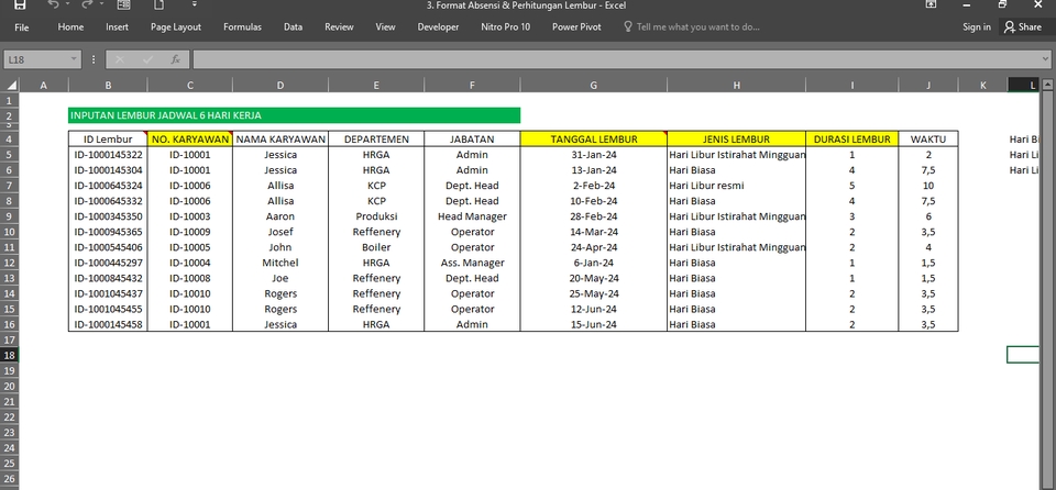 Jasa olah data excel, analisis statistik deskriptif, dan pembuatan dashboard excel.