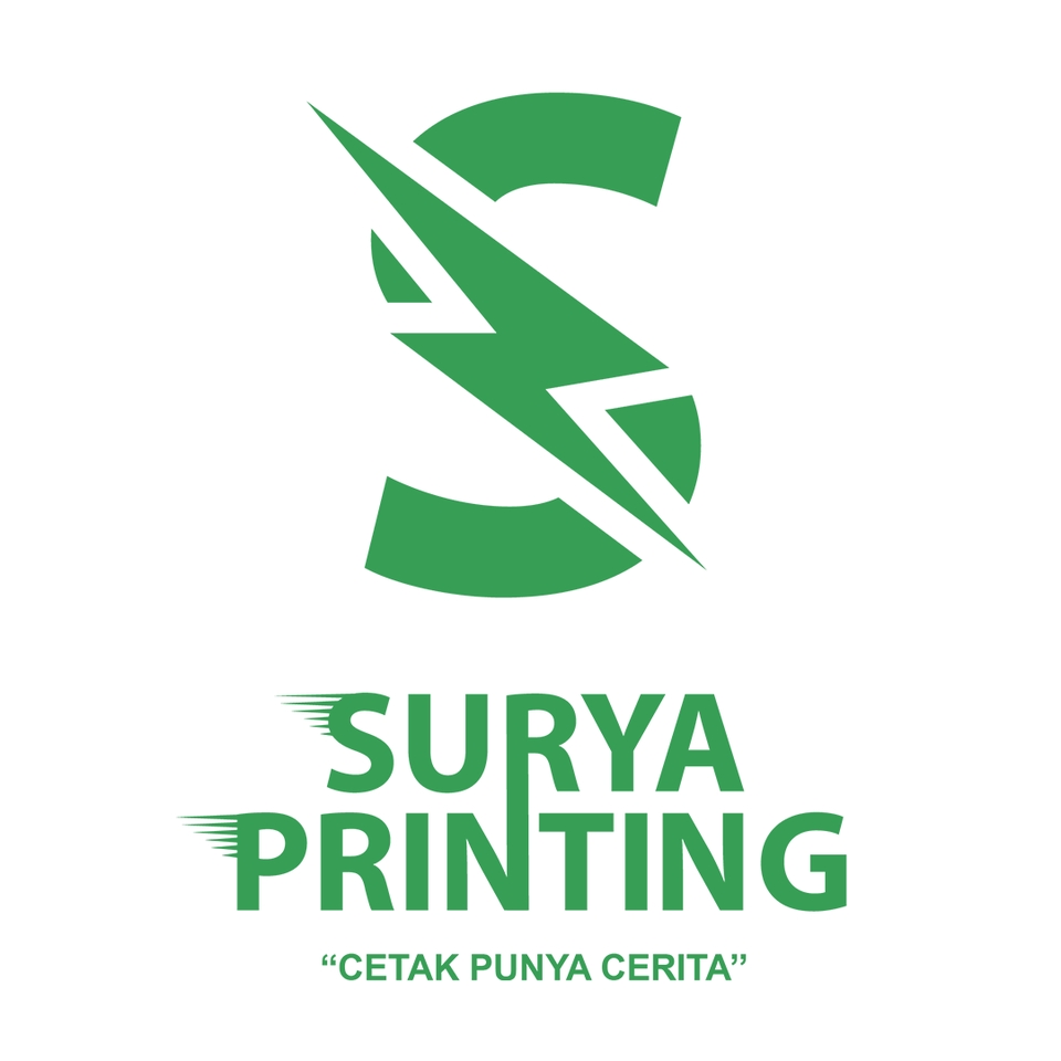 Logo Surya Printing, jasa desain logo profesional dan murah, desain logo keren dan menarik, buat logo online shop, logo warung makan, logo perusahaan, logo komunitas.