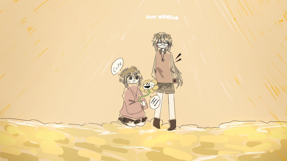 รับวาดรูปการ์ตูนสไตล์ญี่ปุ่น 2 คน วาดด้วยสีน้ำ
