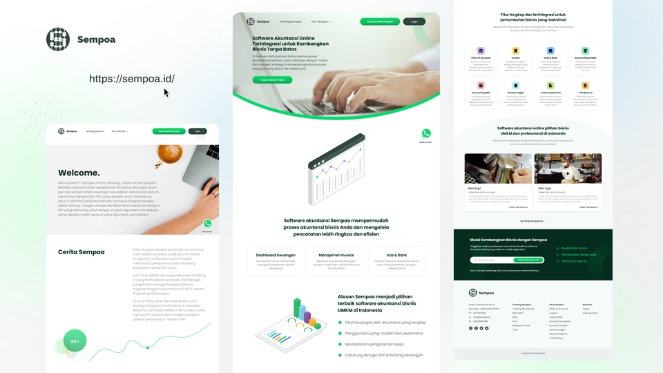 Profesional Desain UI/UX Untuk Mobile App, Website / Landing Page