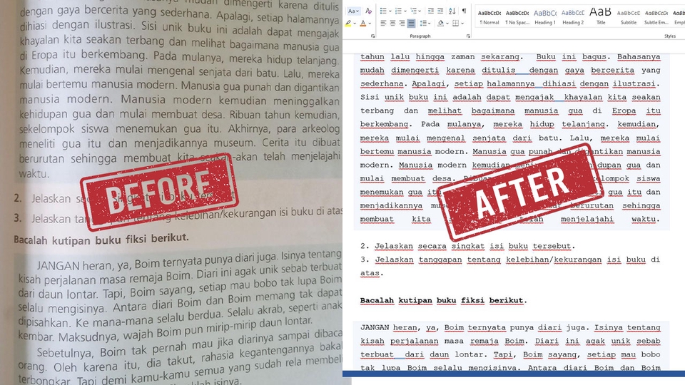 Pengetikan Umum - Jasa ketik bisa dari buku/pdf/jpg ke microsoft word - 3