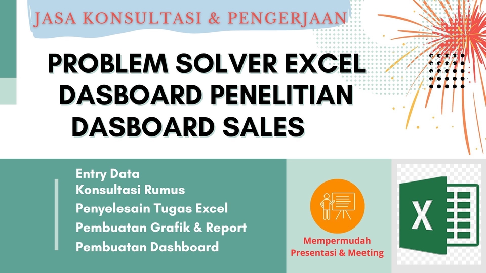 Jasa Data Entry Excel: Solusi untuk Data Entry, Pembuatan Dashboard Riset & Sales, & Grafik