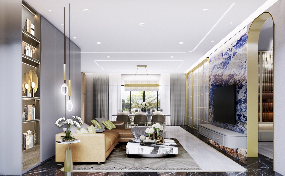 รับทำภาพ 3D Perspective Interior