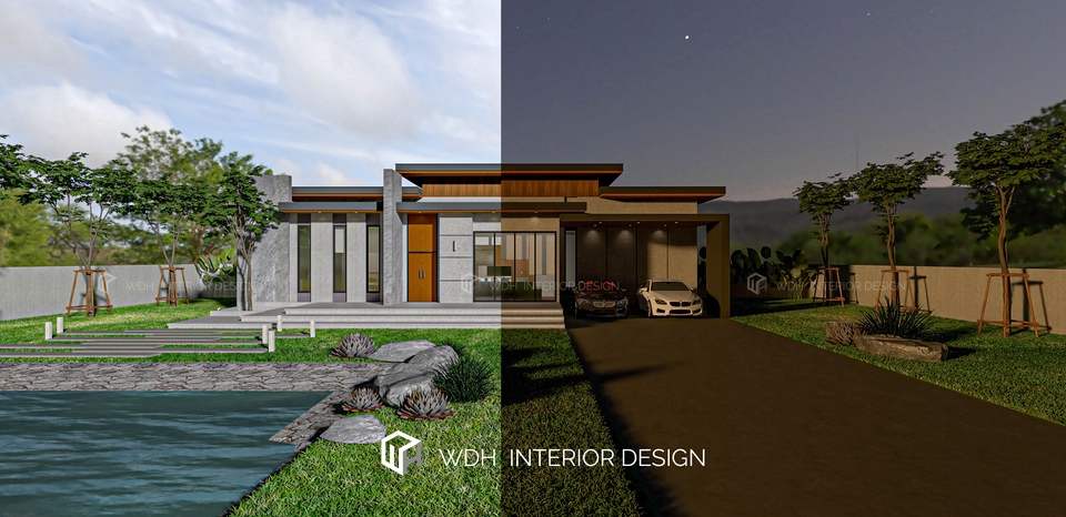3D Perspective - Model Perspective 3D interior/Exterior - 3