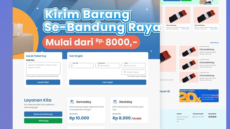 UI & UX Design - Desain Website Profesional | UI/UX Design | Landing Page | Figma  - 1