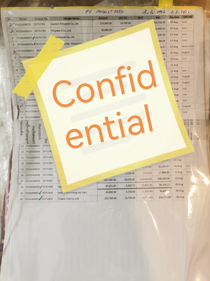 ทำบัญชีและยื่นภาษี - รับทำงานบัญชี part-time, freelance งานช่วยคีย์ ช่วยปิดงบ - 5