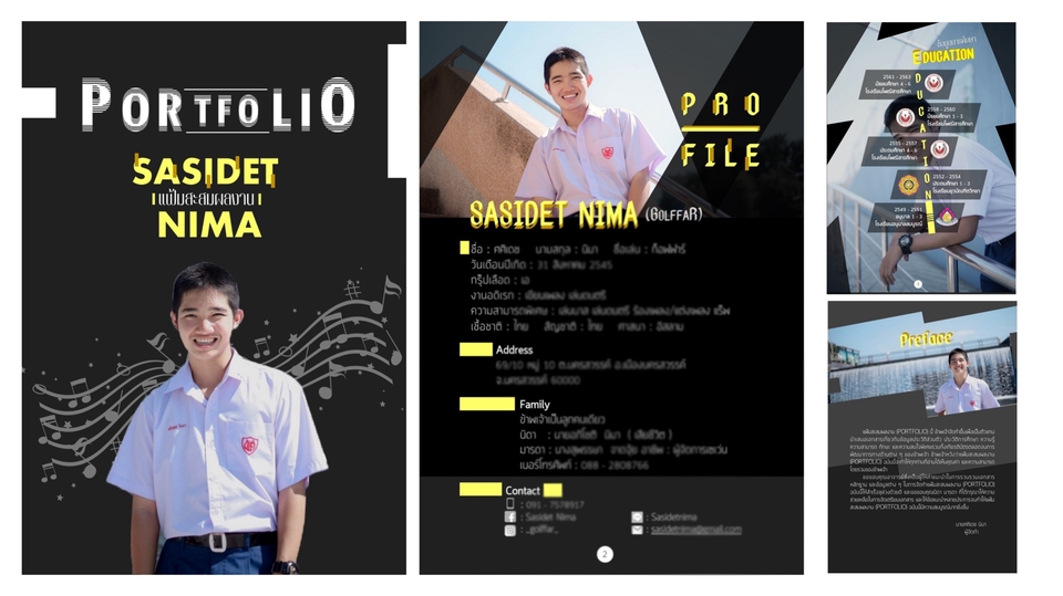 Portfolio & Resume - Portfolio & Resume are show your true colors - 15