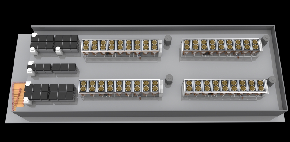 3D & Perspektif - 3D MODEL SISTEM PENDINGIN,CHILLER - 4