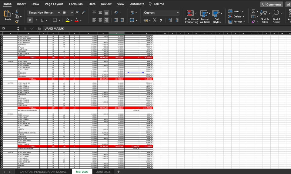 Entri Data - Jasa Data Entry, Data Collection, Copy Paste, Convert Word to Excel, dll. Responsif Cepat 24 Jam - 13