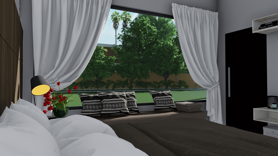 ออกแบบตกแต่งภายในและภายนอก - 3D ออกแบบภายใน  - 5