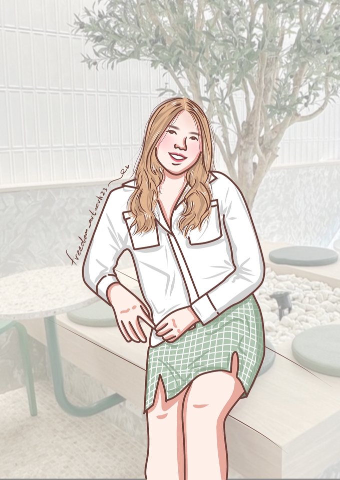 วาดภาพการ์ตูน - วาดภาพมินิมอล cute cute - 9