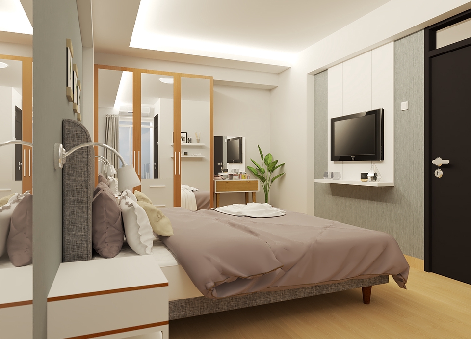 3D & Perspektif - Jasa Render 3D Perspektif Interior - 3