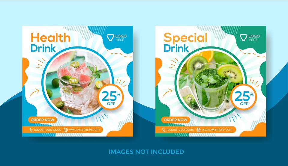 Banner Online - Desain Sosial Media Post Banner dan Desain Food Menu Banner Professional - 9