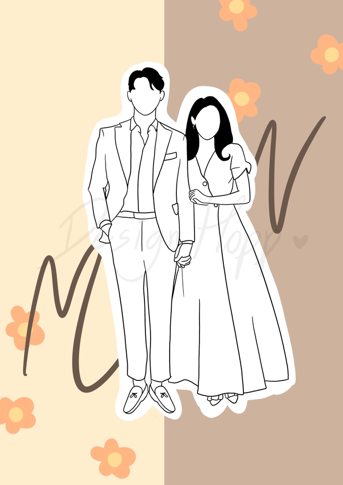 Design Hopp ออกแบบงานลายเส้นคน ออกแบบป้ายงานแต่ง ออกแบบการ์ด ออกแบบภาพของขวัญ วาดรูปคน Design Hopp ออกแบบงานลายเส้นคน ออกแบบป้ายงานแต่ง ออกแบบการ์ด ออกแบบภาพของขวัญ วาดรูปคน