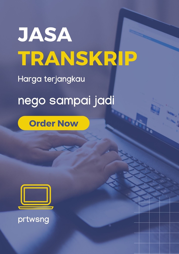 Transkripsi - Transkrip dari Audio Verbatim - 2
