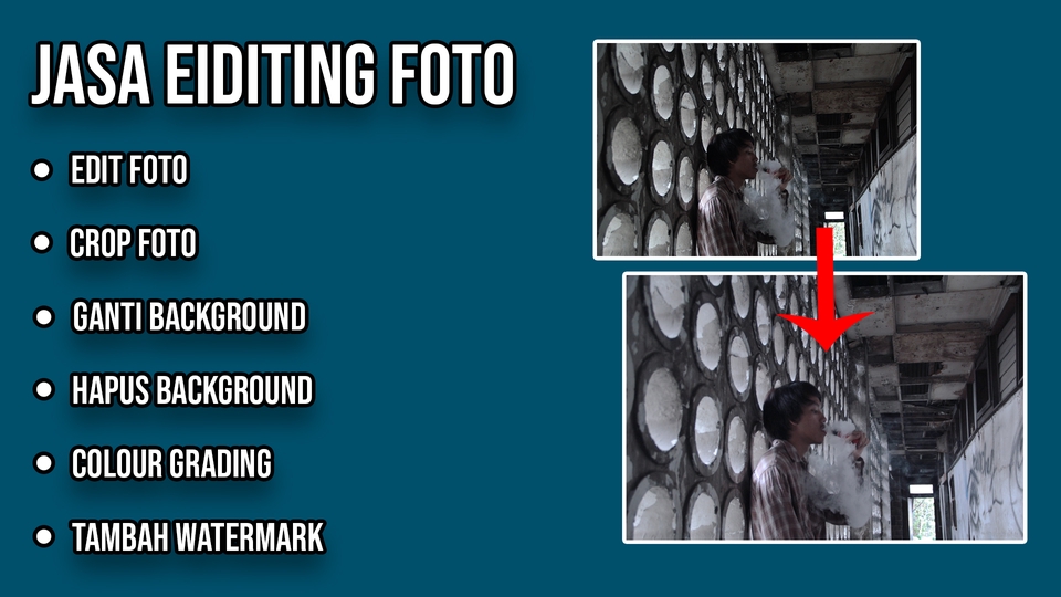 Edit Gambar & Photoshop - Edit Foto, Crop/Ganti Background - 3
