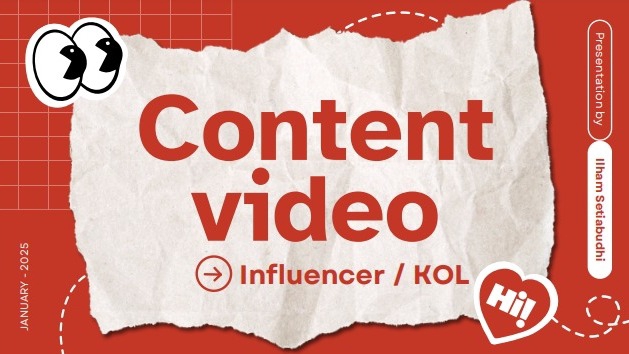 65d05505-c3aa-488f-9761-93f283aaae6b - Video KOL/Influencer/Content Creator 