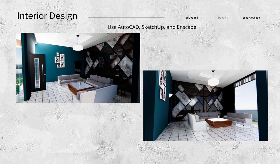 Jasa desain interior rumah dan apartemen, contoh desain ruang tamu minimalis modern.