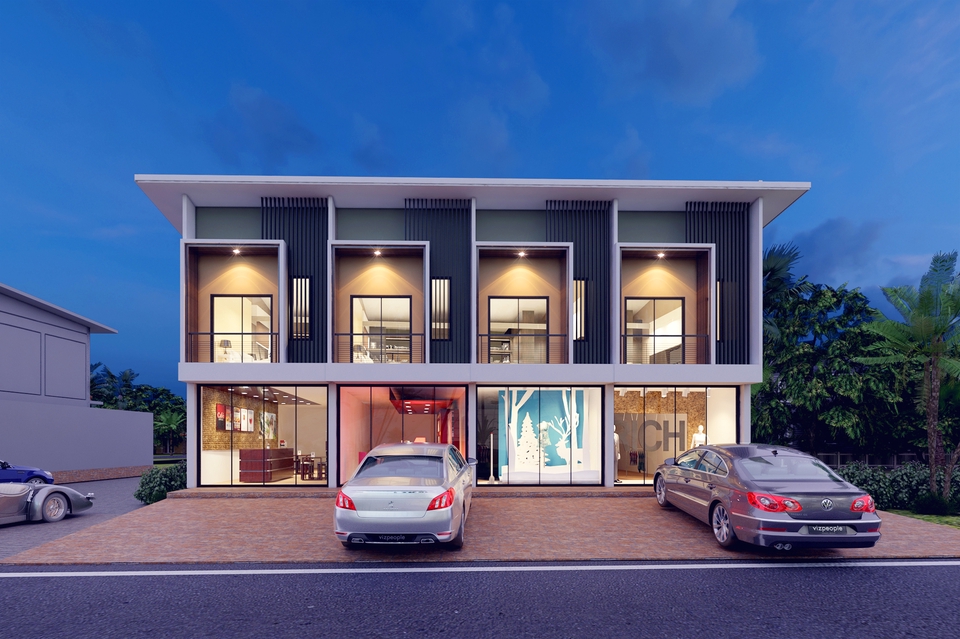3D Perspective - ออกแบบ ทำภาพ 3D Perspective งานภายใน Interior - 19