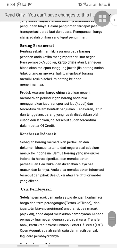 Penulisan Konten - Content Writer Murah, Cepat, dan Berkualitas (Untuk Novel, Cerpen dan Artikel) - 8