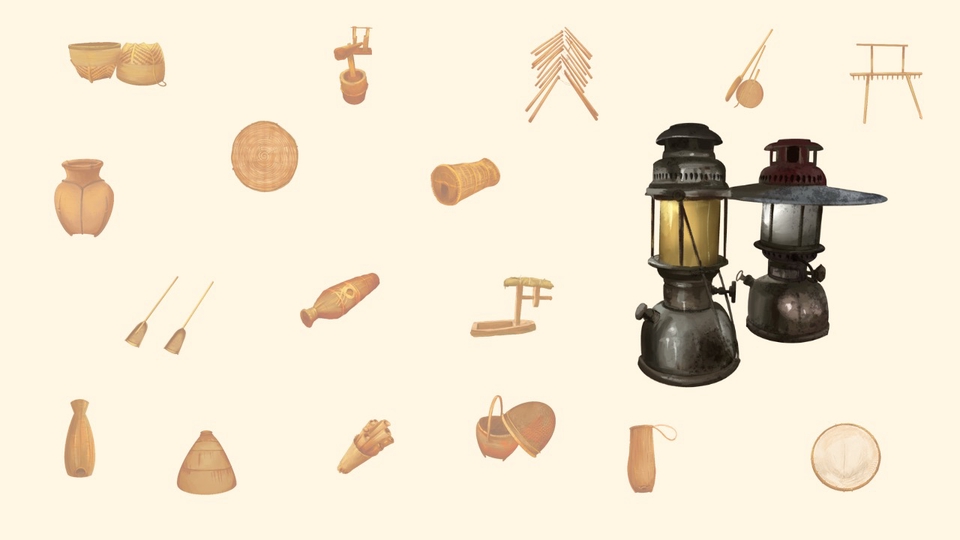 รับวาดภาพประกอบแบบดิจิตอลเพ้นท์ ของใช้ในครัวเรือน