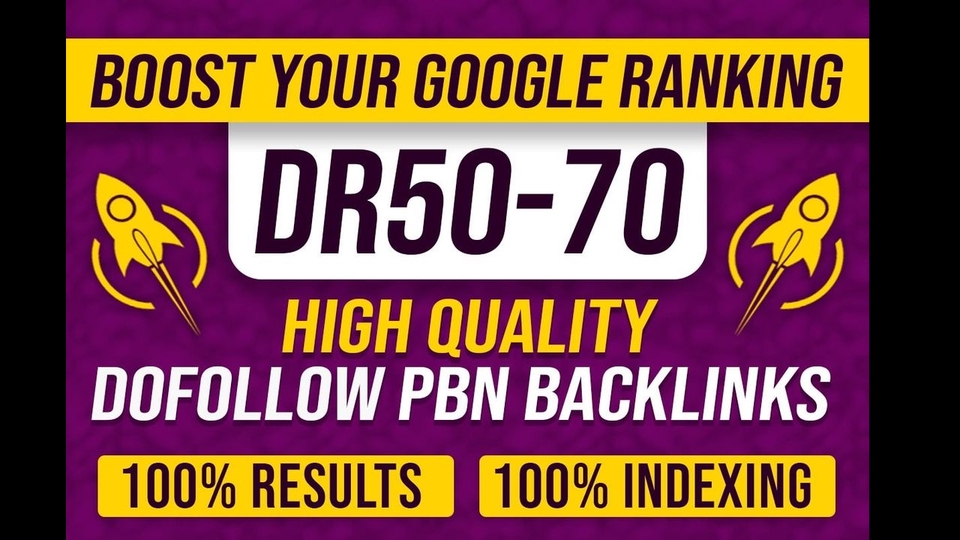 Digital Marketing - I will build high DR 50 to 70 dofollow backlinks off page SEO - 1