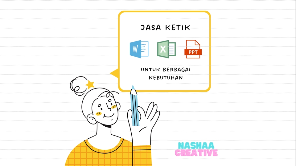 Jasa Pengetikan Ulang Rapi dan Detail, Express 1 hari jadi