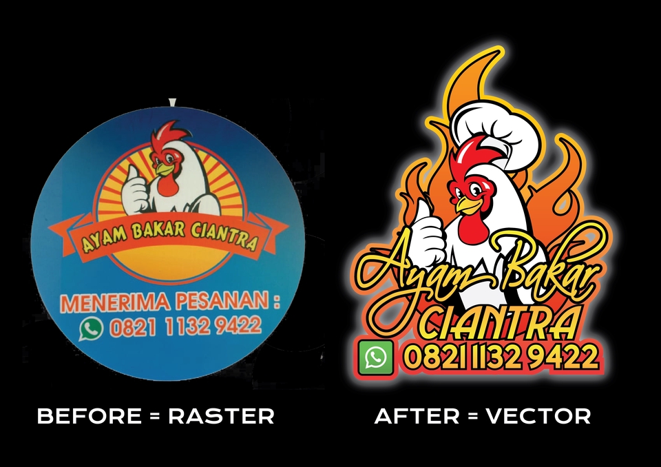 Logo - Logo Desain Ulang, Gambar Ulang Logo & Edit Logo jadi Logo Vector - 2