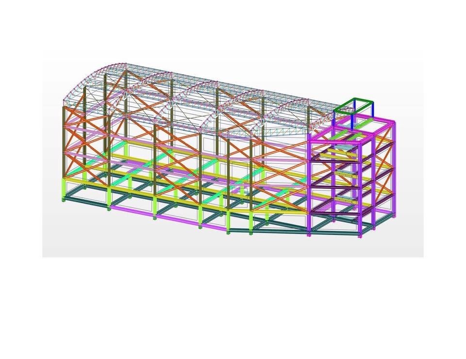 เขียนแบบวิศวกรรมและออกแบบโครงสร้าง - BIM DESIGN - 11