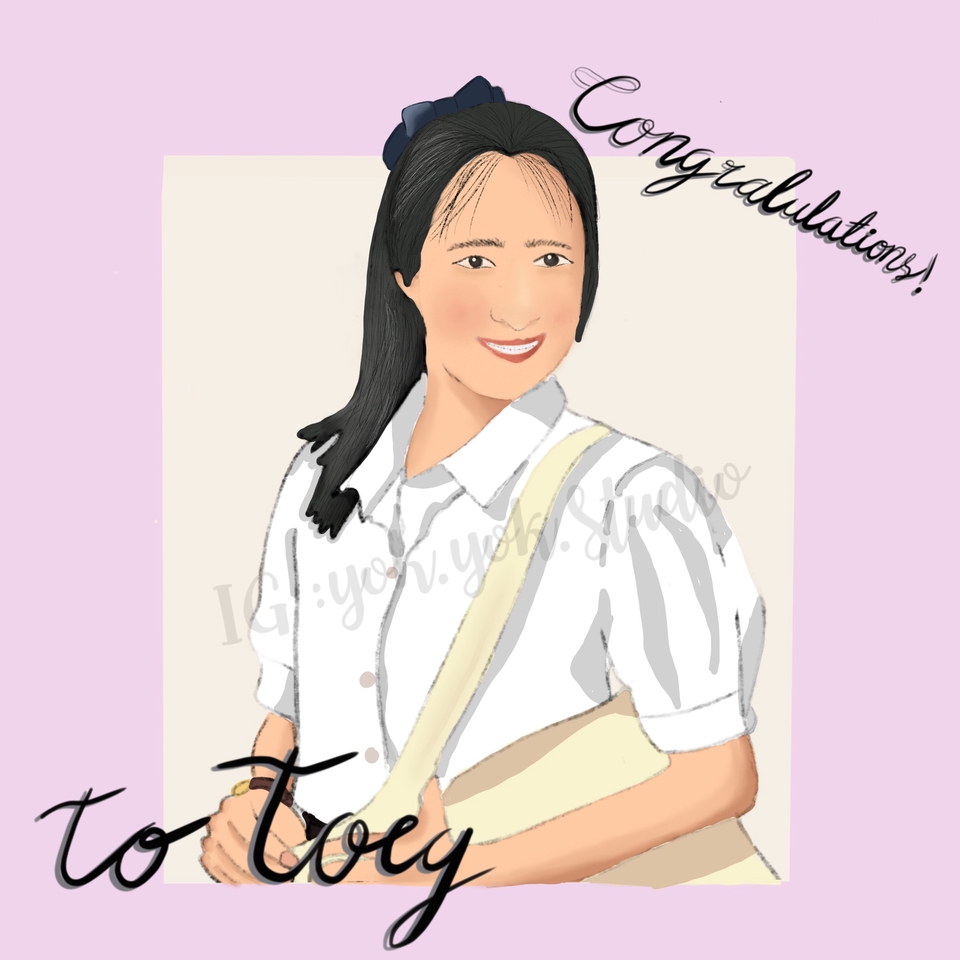Portrait Illustration - Portrait digital painting ( human / animal / thing ) - 5