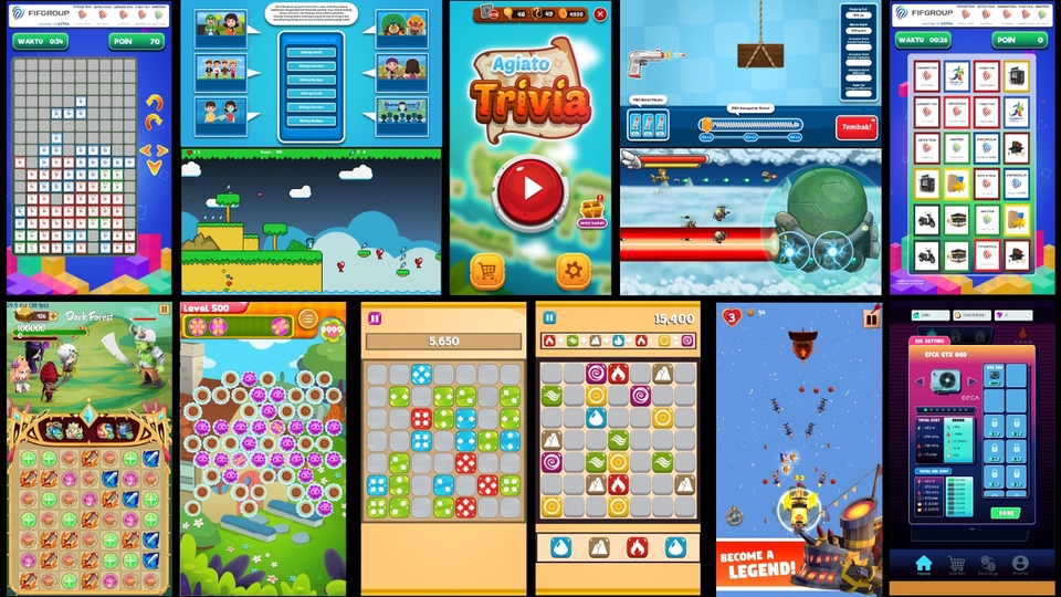 Jasa Pembuatan Game dari Game Developer Berbagai Platform - Jasa pembuatan game 2D segala genre untuk berbagai keperluan