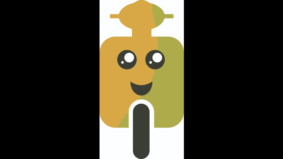 Desain Karakter - Dsain Icon lucu modern minimalis - 3