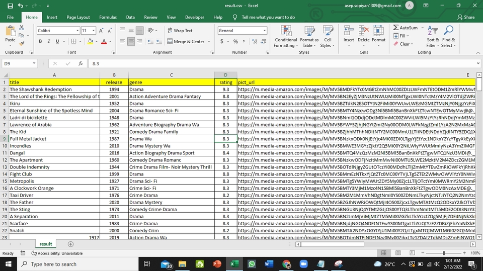 Jasa Lainnya - Web Scraping Data Mining - 4