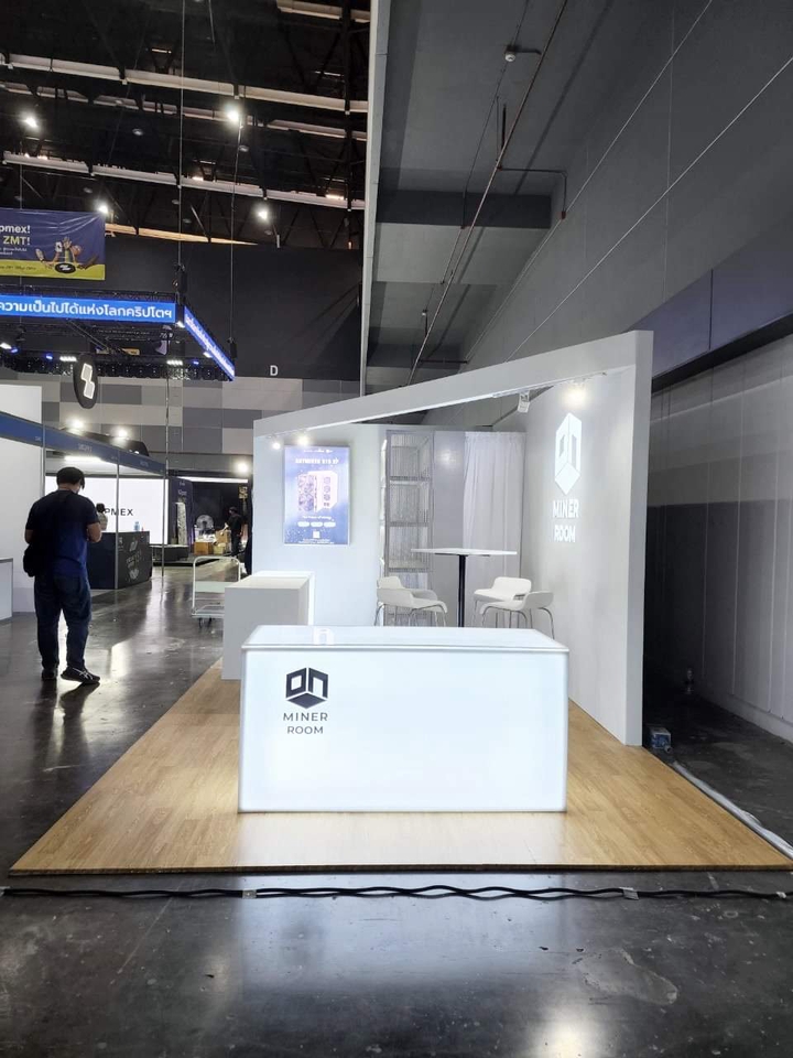 ออกแบบตกแต่งภายในและภายนอก - งานออกแบบและบิ้วอิน บูท miner room - 8