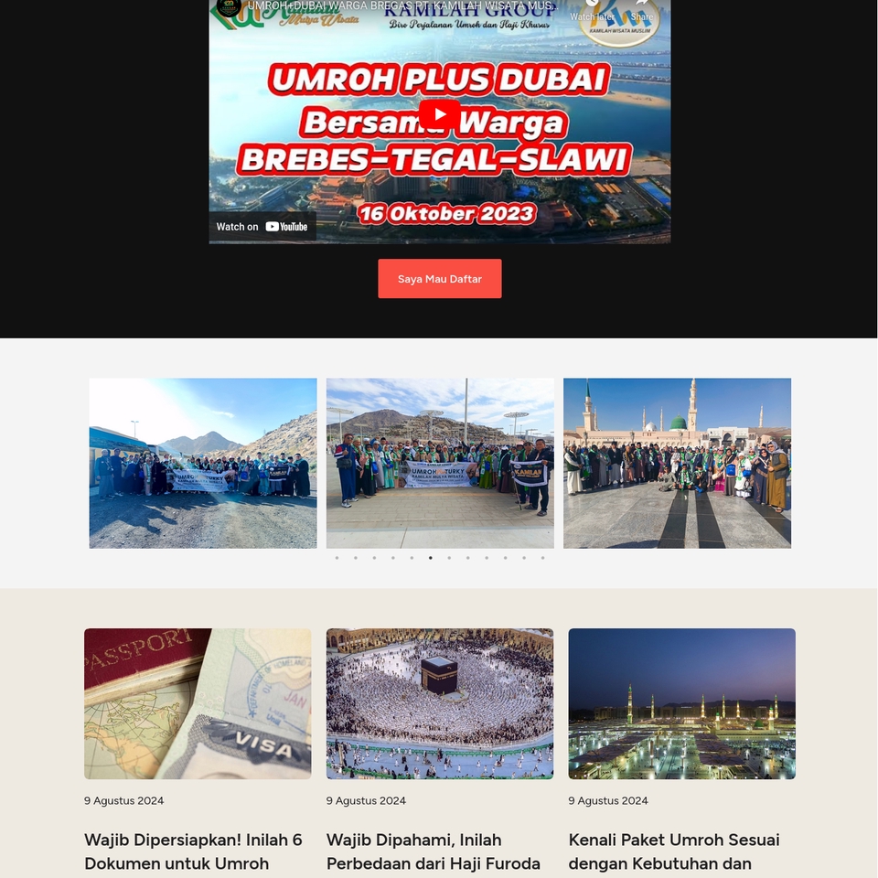 Web Development - Pembuatan Website Biro Haji dan Umroh - 5