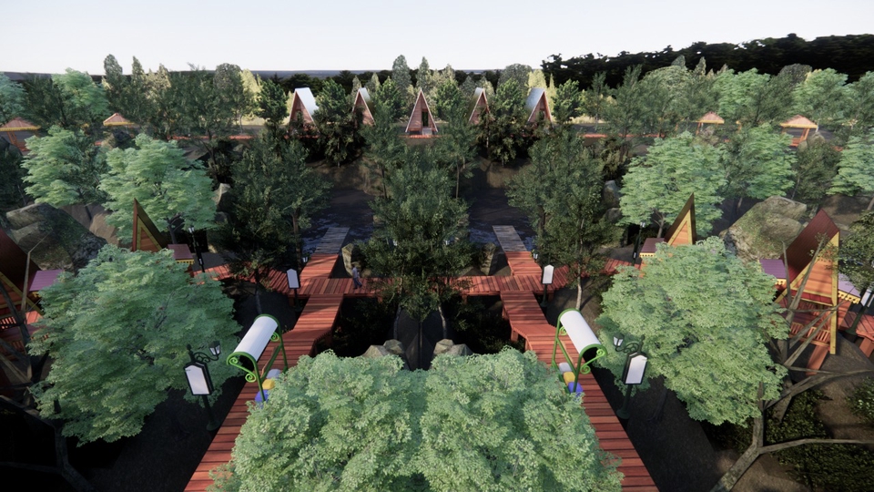 Desain 3D Bangunan, Lansekap dan Interior