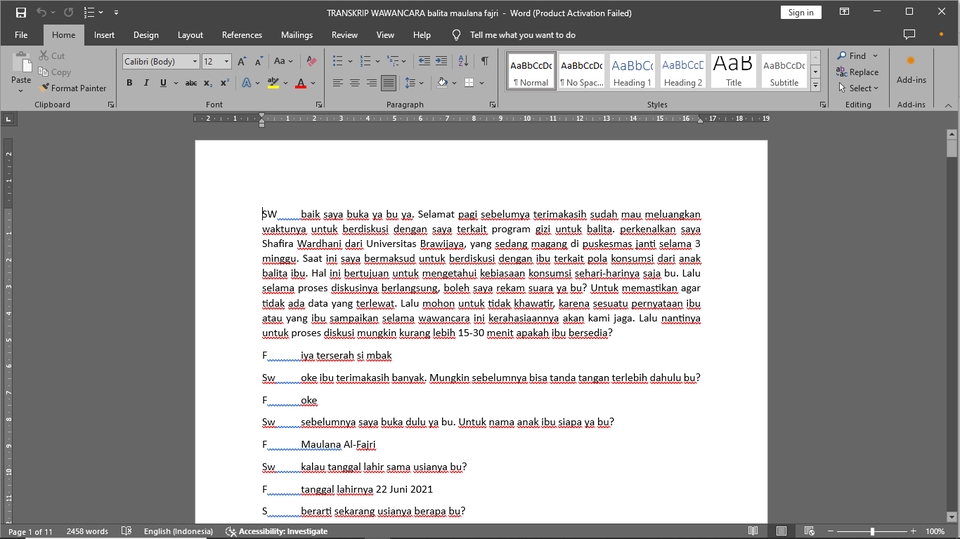 Jasa pengetikan online untuk tugas kuliah, skripsi, makalah, proposal dan tugas kantor.